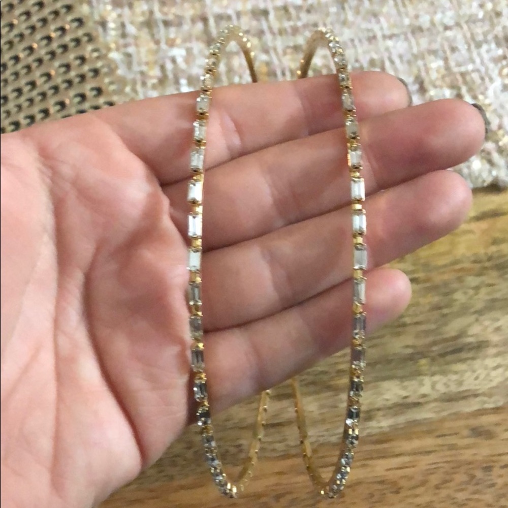 JCrew Rhinestone Double Headband - Picture 5 of 5